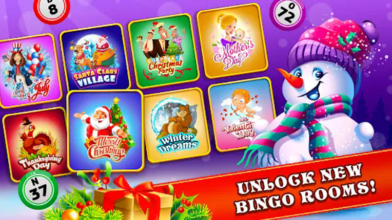 Christmas Bingo Santa's Gifts screenshot