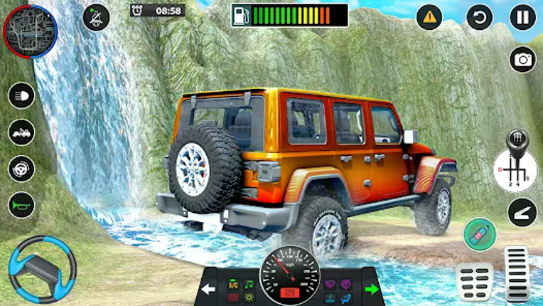 Offroad Car Driving Jeep Games screenshot