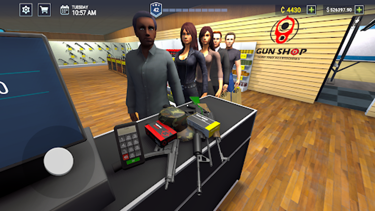 Gun Shop Simulator 3D Shooting screenshot