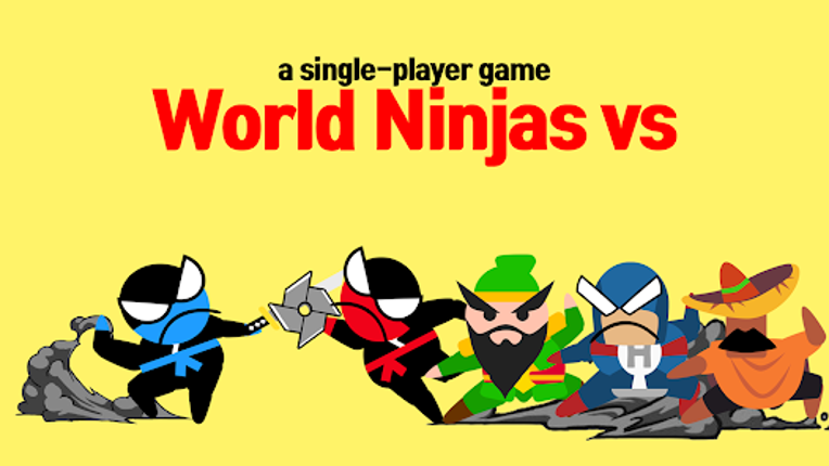 Jumping Ninja Battle 2 Player screenshot