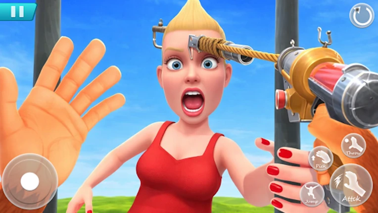 Zoo Chaos Monkey Prank Game 3D Image