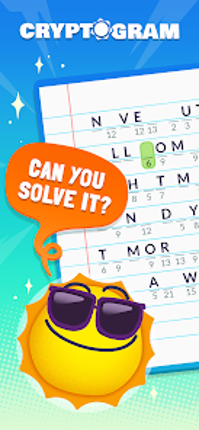 Cryptogram: Logic Puzzle Game screenshot