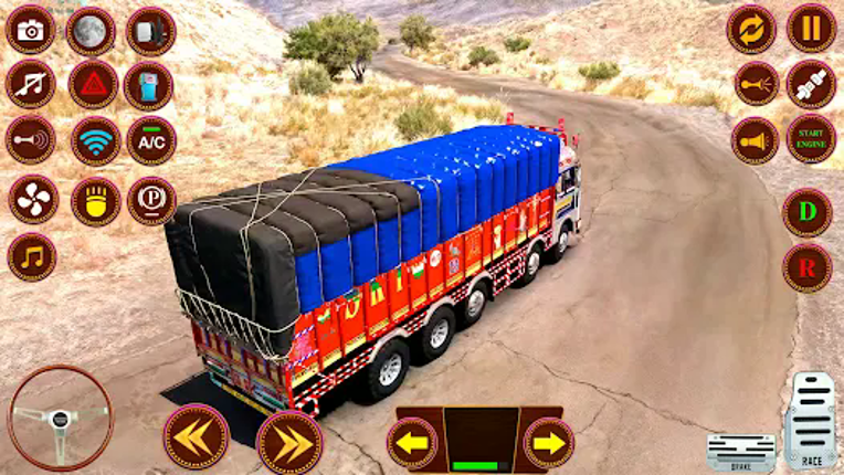 Indian Truck Offroad Cargo 3D screenshot