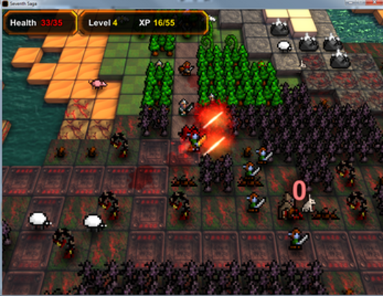 Seventh Saga (7DRL) screenshot