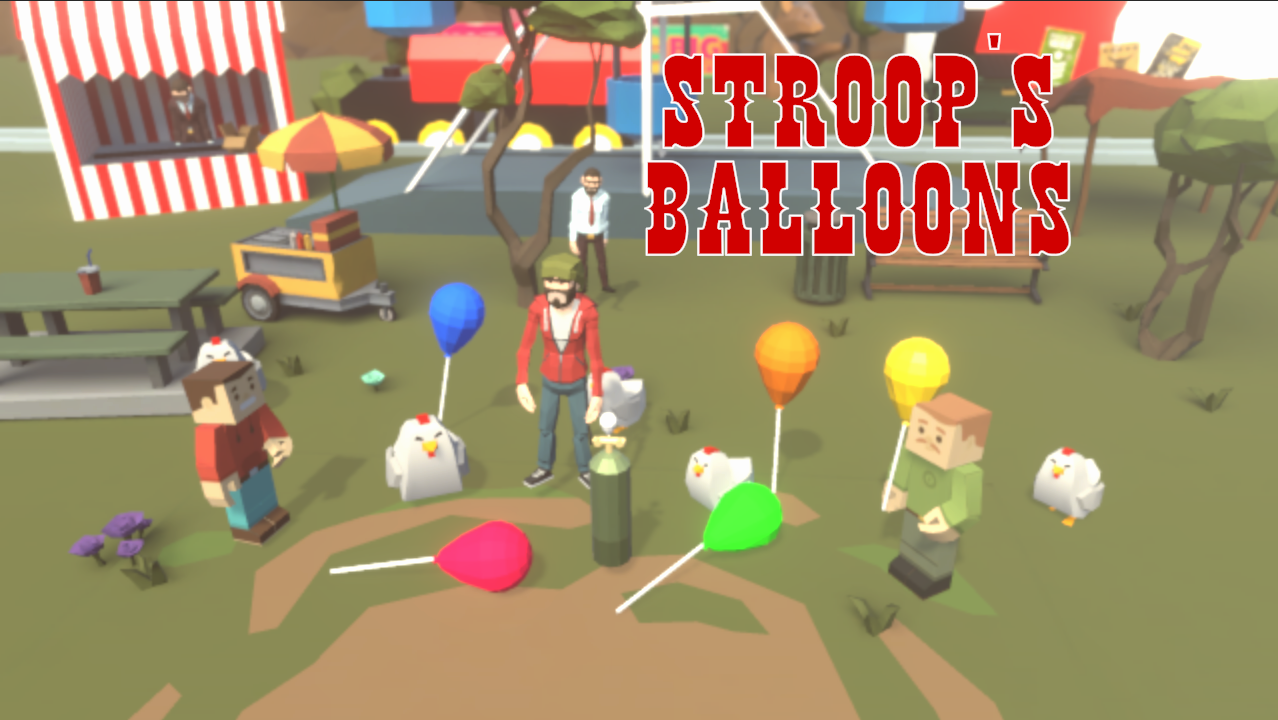 Games like Stroop's Balloons