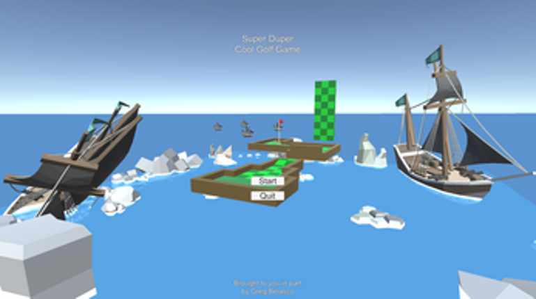 Super Duper Cool Golf Game screenshot
