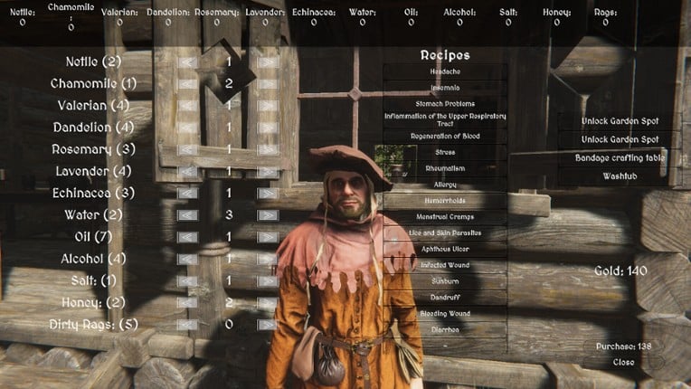 Herbalist Roman screenshot