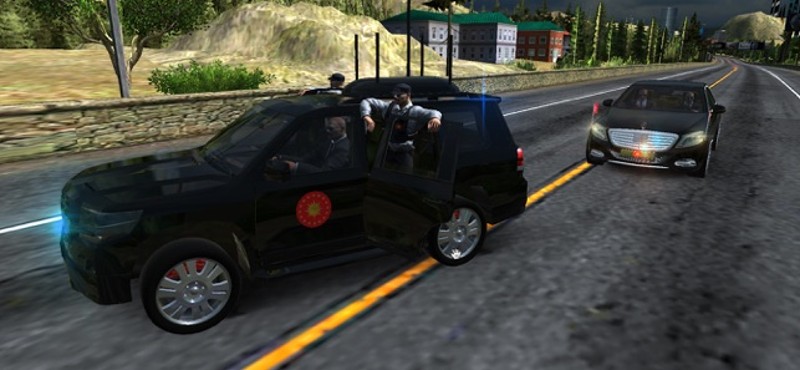 President Police Car Convoy screenshot