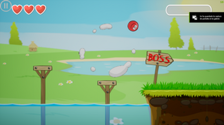 Red Ball Heros vs Bad piggies cubes screenshot