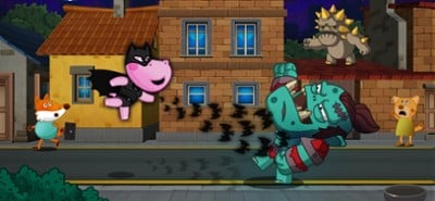 Superhero Hippo: Epic Battle Image