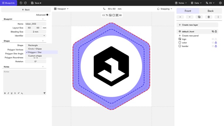 Tabletop Creator Pro screenshot