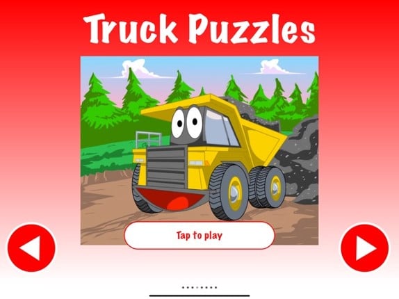 Trucks JigSaw Puzzle for Kids screenshot