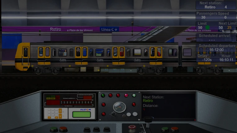 UrbanRail Metro Simulator Image