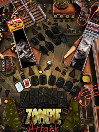Zombie Attack Pinball HD: Monster Challenge screenshot