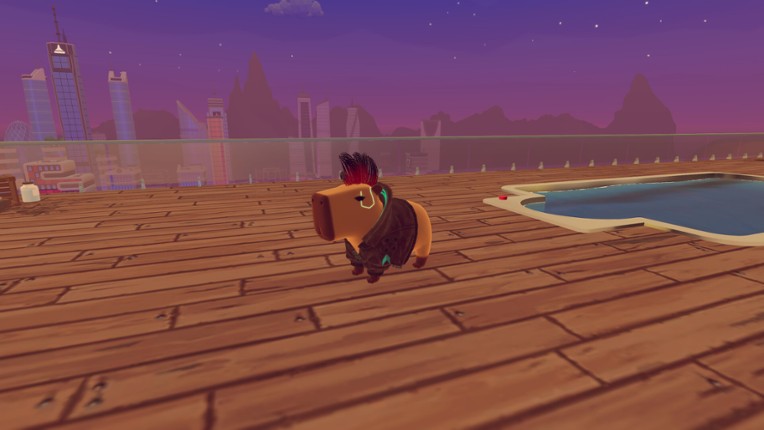 Capybara Hot Tub screenshot