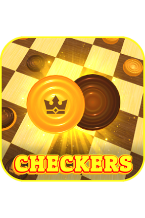 Checkers Multiplayer: Two Player Board Game Image