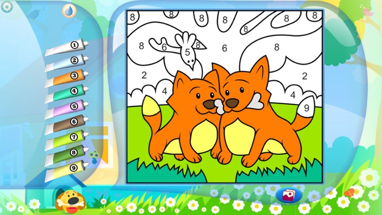 Color by Numbers - Dogs screenshot