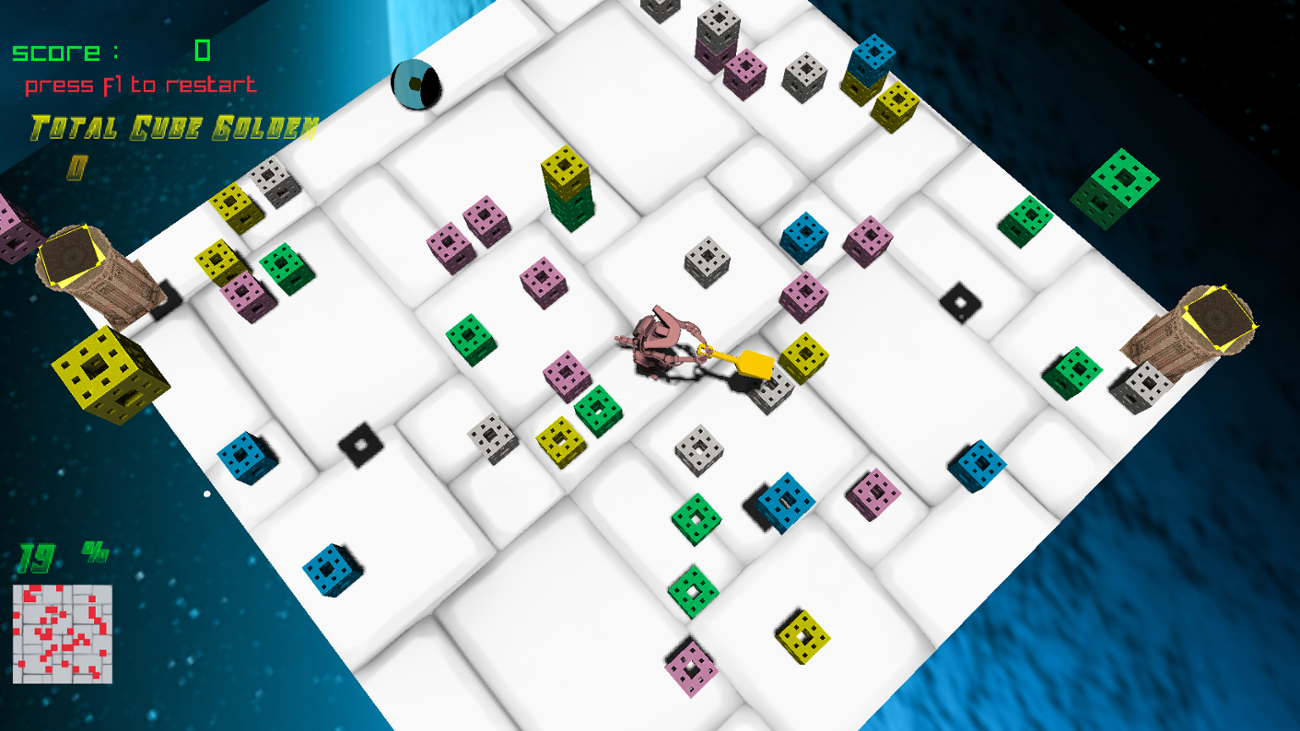 Games like falling cubes