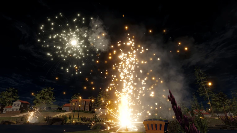 Fireworks Show Simulator screenshot