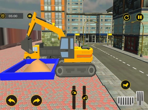 Futuristic Excavator Simulator screenshot
