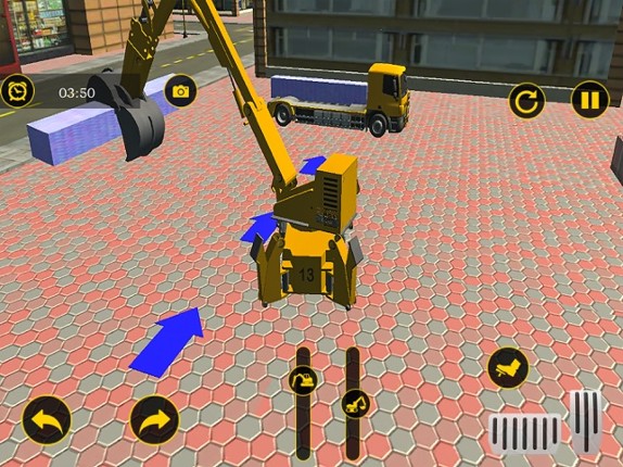 Futuristic Excavator Simulator screenshot