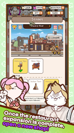 Neko Restaurant : Cat Tycoon screenshot