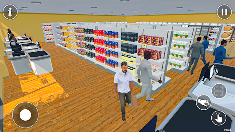Supermarket Cashier Games 3D Image