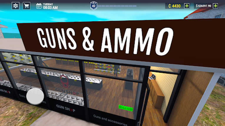 Gun Shop Simulator 3D Shooting screenshot