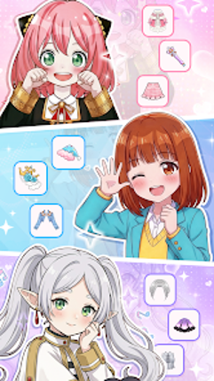 Anime Dress Up & Makeup Doll Image