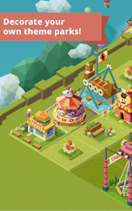 Merge Tycoon: 2048 Theme Park screenshot