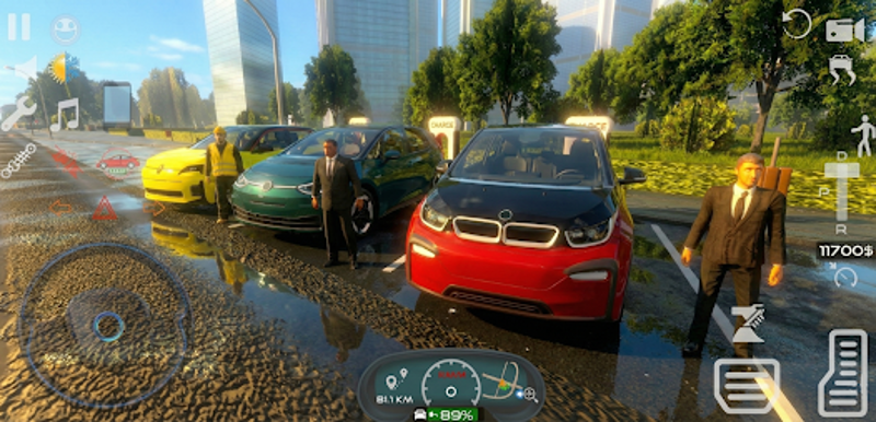 Electric Car Simulator Real 3D screenshot
