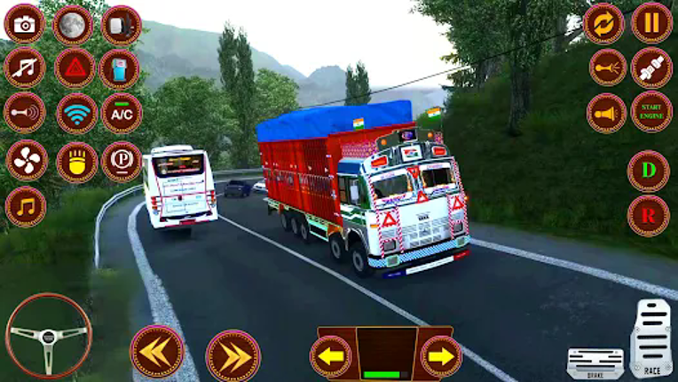 Indian Truck Offroad Cargo 3D Image