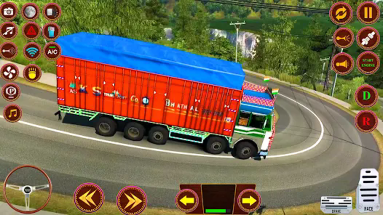 Indian Truck Offroad Cargo 3D screenshot