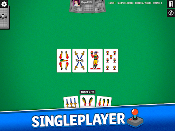 Scopa Più Online screenshot