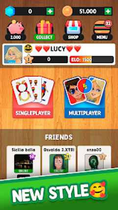 Scopa Più Online screenshot