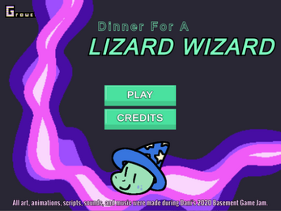 Dinner For a Lizard Wizard Image
