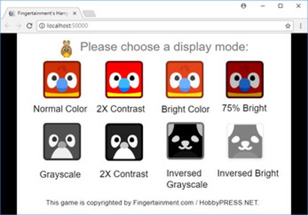 HarryRabby2 (with Low Vision support) screenshot
