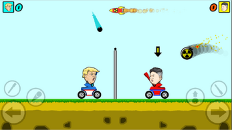 Trump Vs Jong UN Image