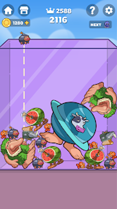 Meme Merge Mania: Drop Game screenshot