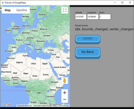 GDevelop 5 Google Maps Extension Image