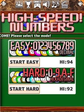 HighSpeed! Numbers screenshot