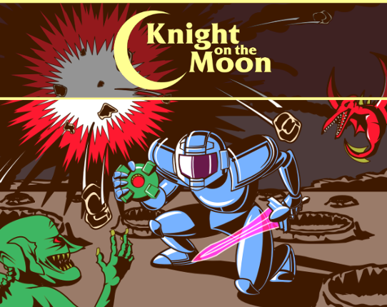 Knight On The Moon Image