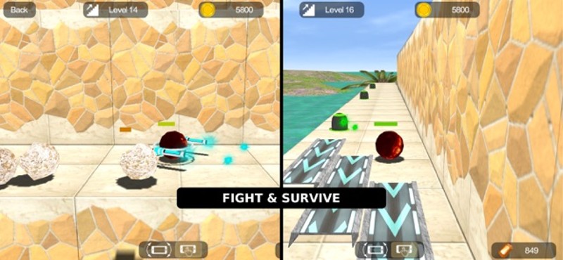 Marble Runner Pyramid screenshot