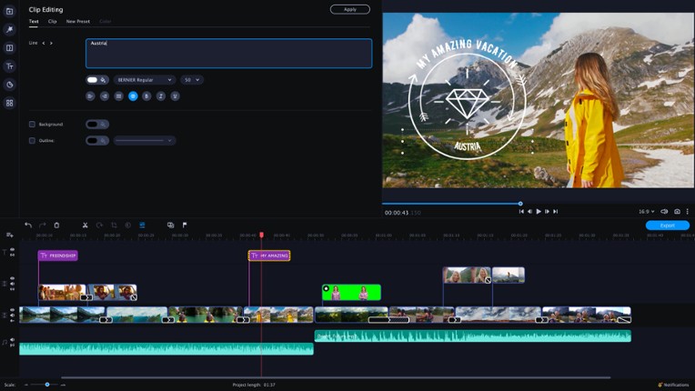 Movavi Video Editor Plus 2021 - Video Editing Software screenshot