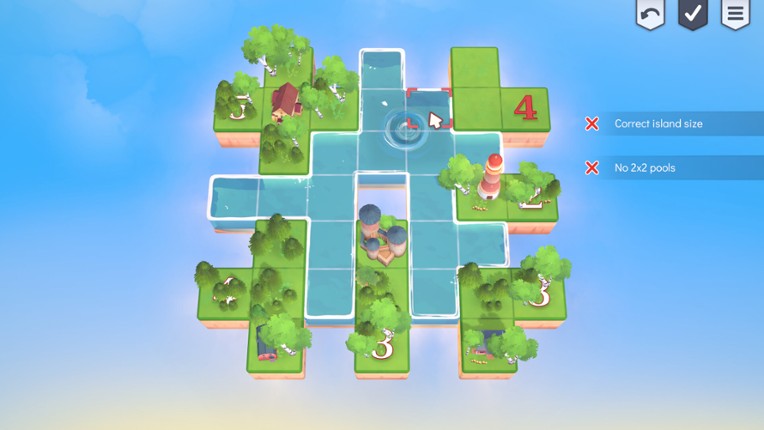 Nurikabe World screenshot