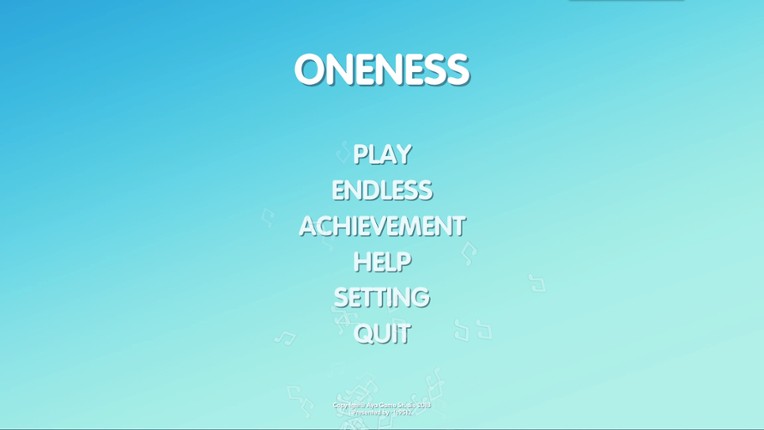 Oneness screenshot