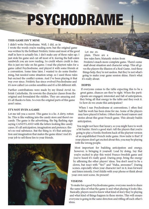 Games like Psychodrame