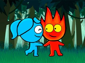 Red boy and Blue Girl Forest Adventure Image