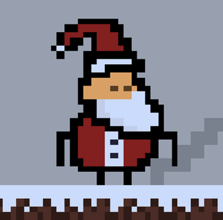 Santa is speedy Image