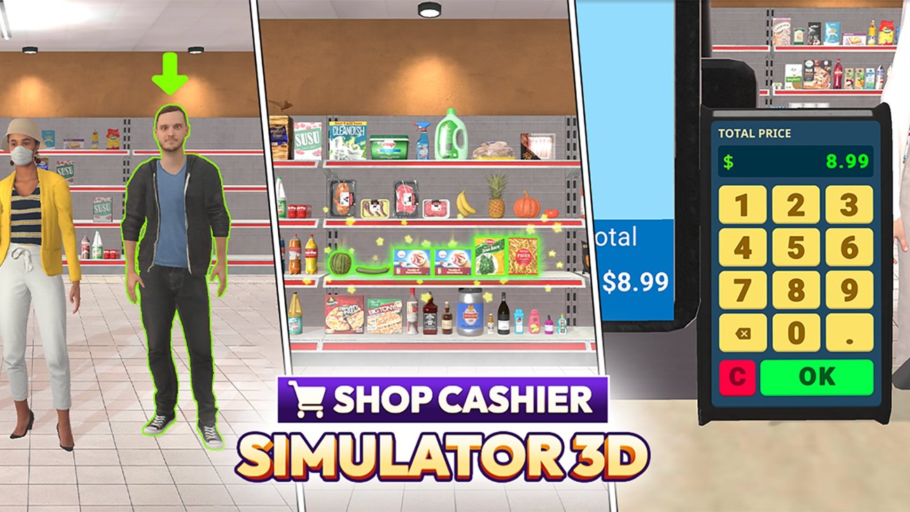 Games like Shop Cashier Simulator 3D